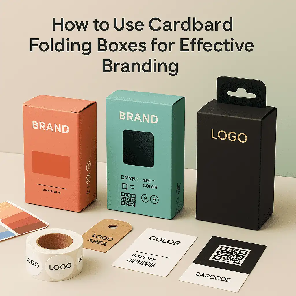 How to Use Cardboard Folding Boxes for Effective Branding?
